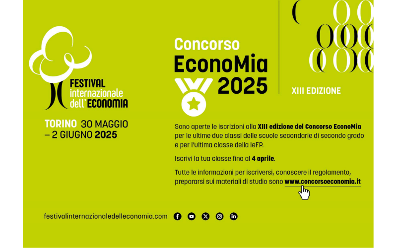 Ai nastri di partenza il concorso EconoMia