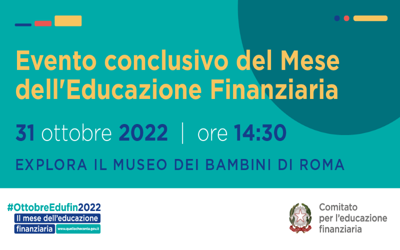 Evento conclusivo del Mese dell’educazione finanziaria