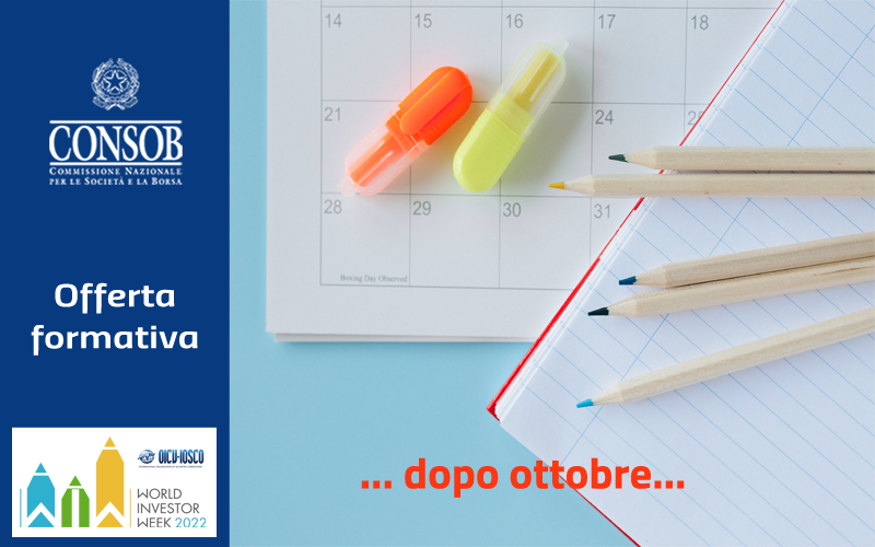 La World Investor Week, una settimana lunga più di un mese