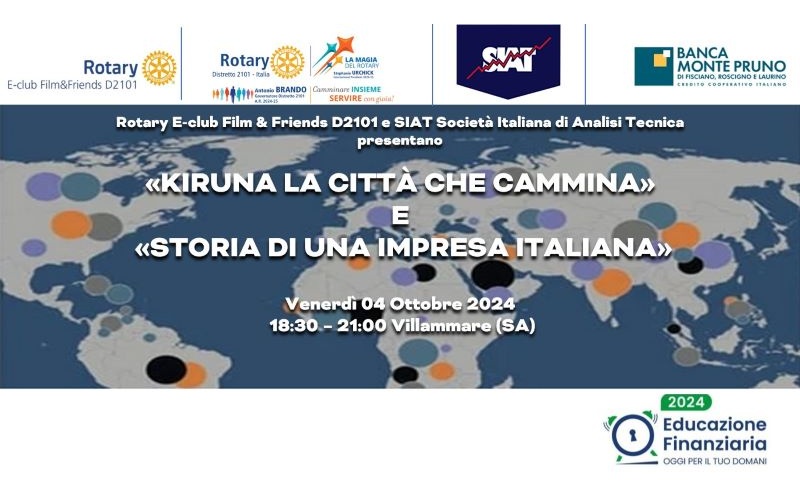 'Kiruna la città che cammina' e 'Storia di una impresa italiana'